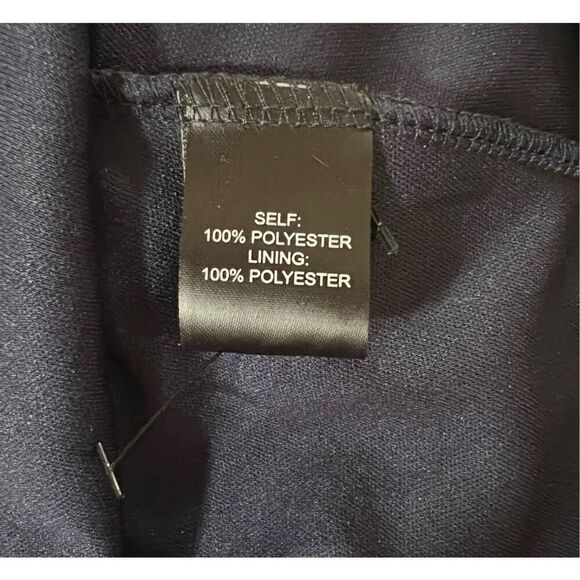 NWOT Soieblu Flirty Blue Floral Cold Shoulder Backless Short Flowy Party Frock M - Picture 8 of 9